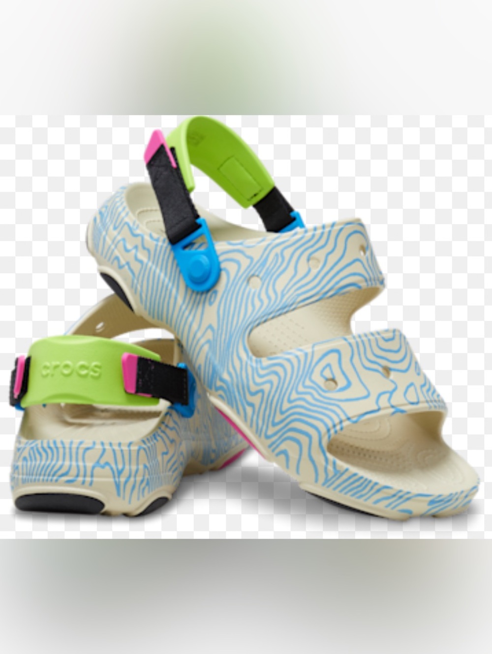 🍋Crocs topographic🍋
